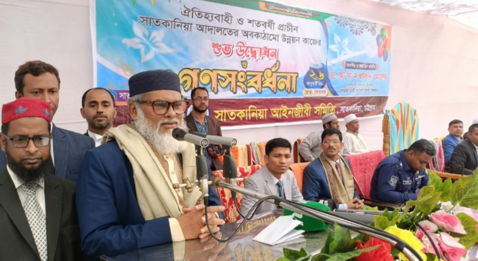 একটি জাতির উন্নয়নের অন্যতম সোপান আইনের শাসন : ধর্ম উপদেষ্টা